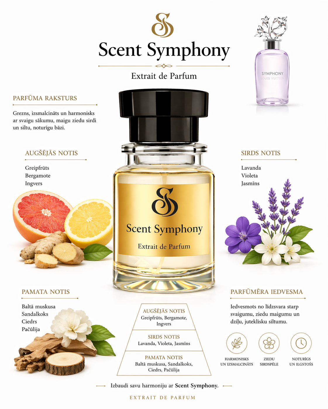 Scent Symphony unisex kvepalai