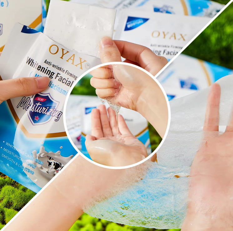 Milk face mask 30ml x 10 pcs.