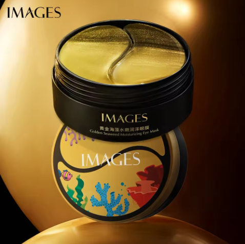 Zelta aļģu acu maska 60gab.