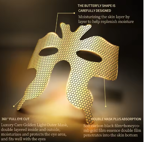 Zelta/medus acu maska 15gr x 10gab.