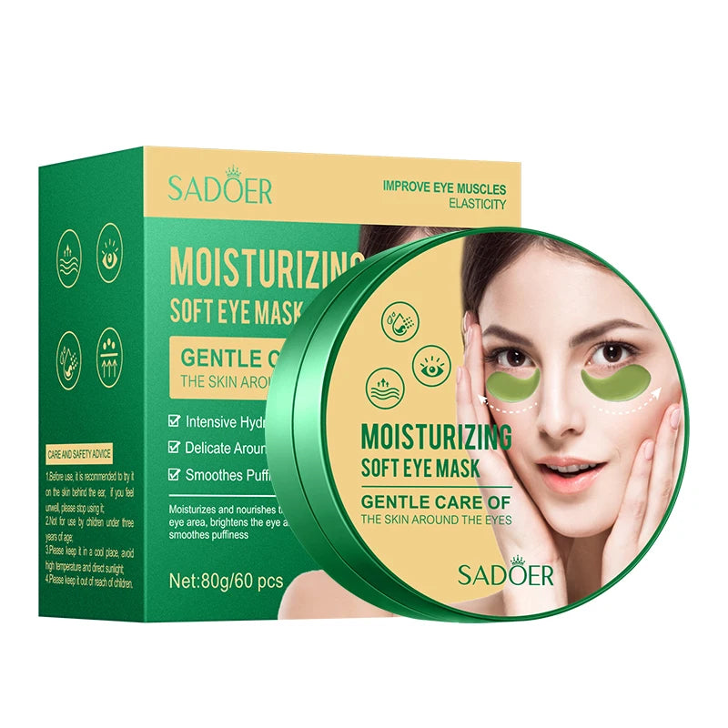 Hyaluronic acid eye mask, 60 pcs.