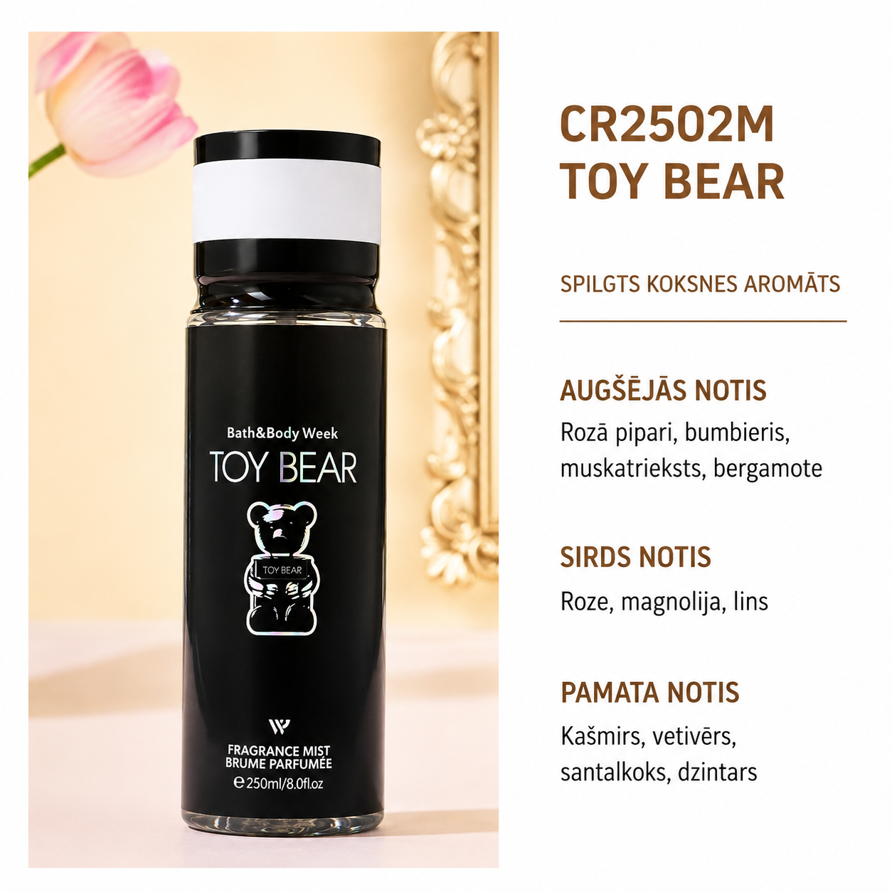 Dezodorants vīriešiem Toy Bear (250 ml)