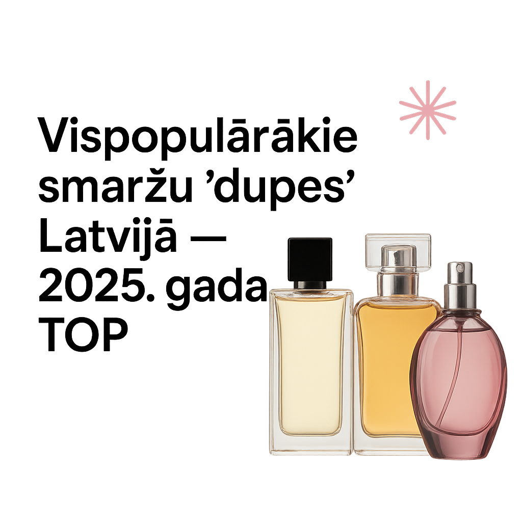 🌟Vispopulārākie smaržu “dupes” Latvijā — 2025. gada TOP