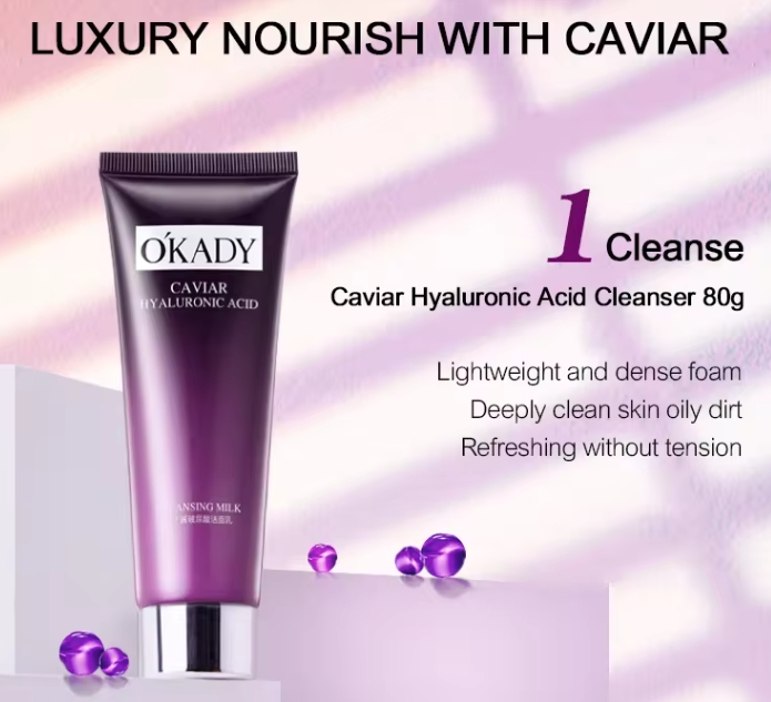 Роскошный набор для ухода за кожей Caviar Hyaluronic Acid