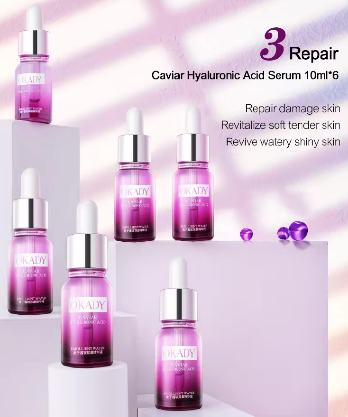 Роскошный набор для ухода за кожей Caviar Hyaluronic Acid