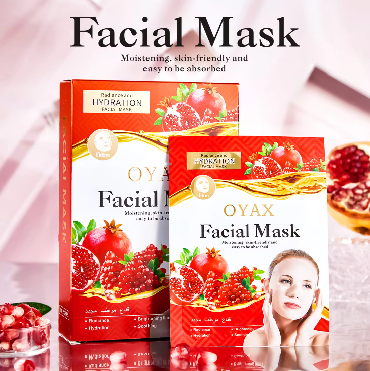 Pomegranate face mask 30ml x 10 pcs.