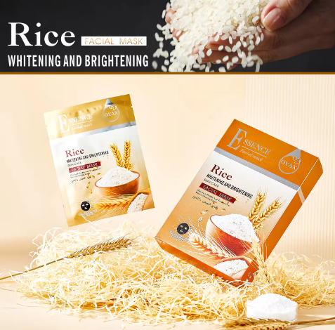 Rice moisturizing face mask 30ml x 10 pcs.