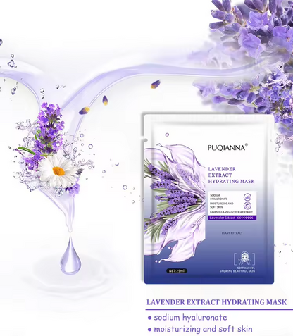 Lavandas ekstrakta sejas maska 25gr