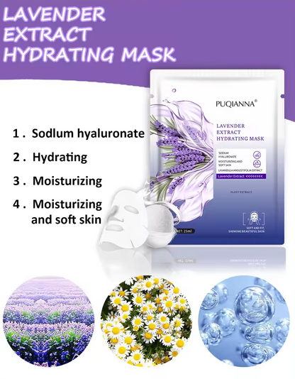 Lavandas ekstrakta sejas maska 25gr