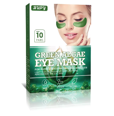 Green algae mask for the skin under the eyes 10 pairs