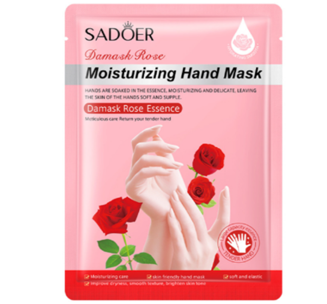 Rose extract hand mask - gloves 35gr