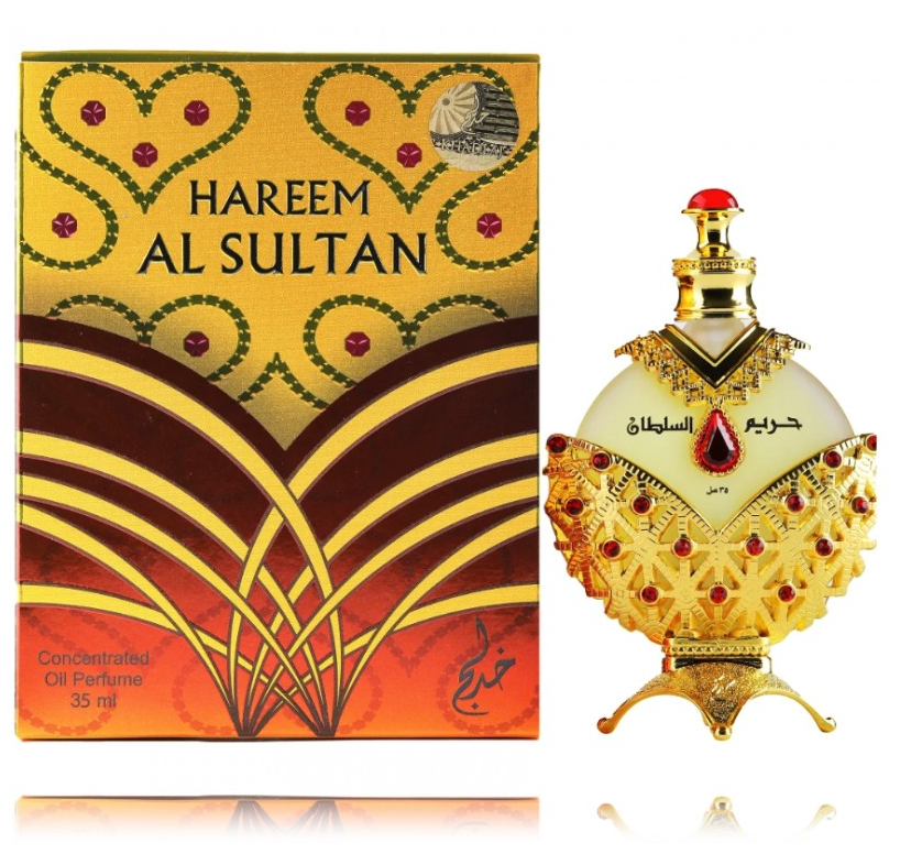 Khadlaj Hareem Al Sultan Gold Perfumed Oil eļļas smaržas Unisex