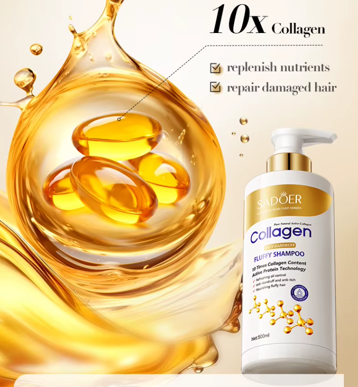 Hair shampoo with collagen 500ml