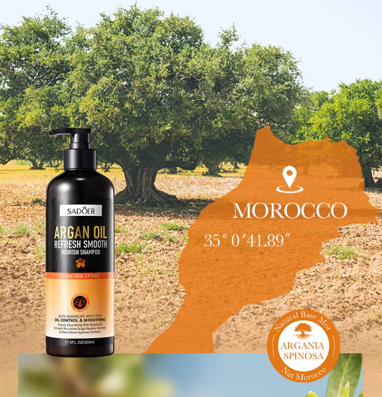 SADOER Argan hair shampoo 500ml