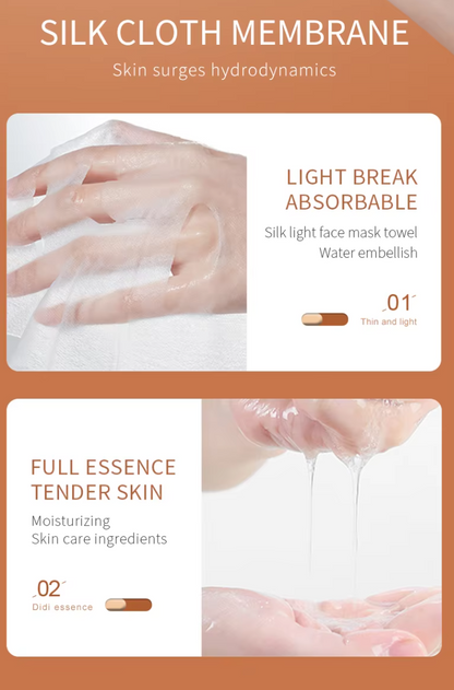 Kafijas pupiņu ekstrakta sejas maska