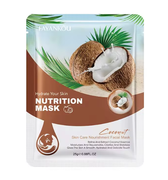 Coconut extract face mask
