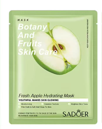 Apple extract face mask