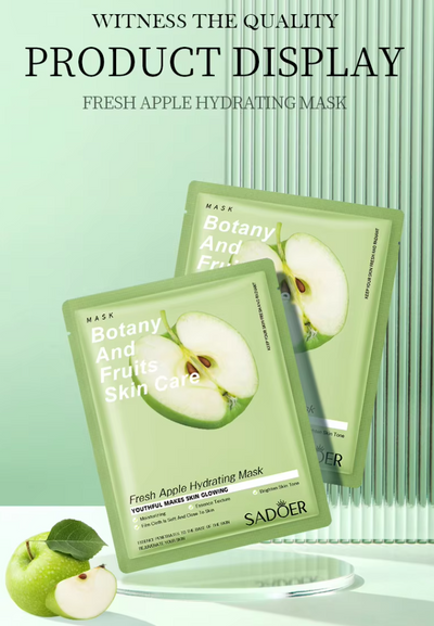 Apple extract face mask