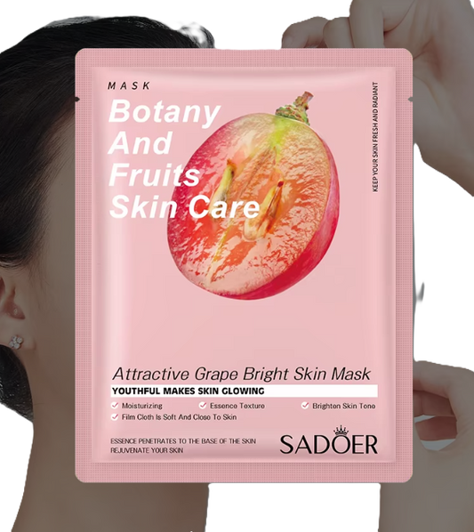 Vīnogu ekstrakta sejas maska