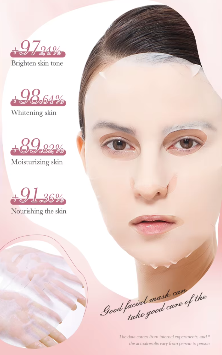 Rose face mask