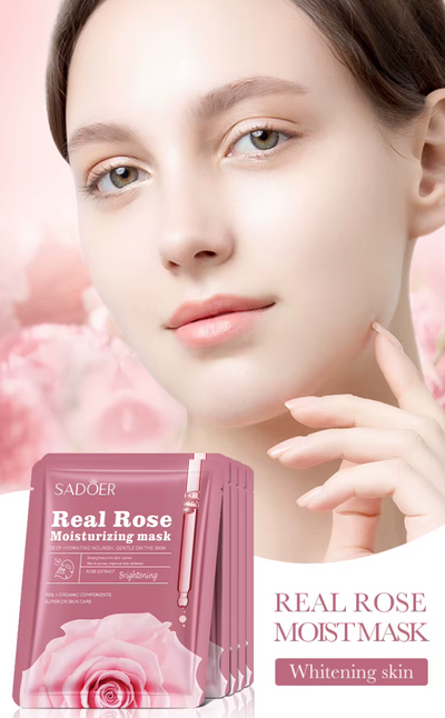 Rose face mask