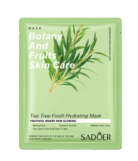 Tea tree extract face mask