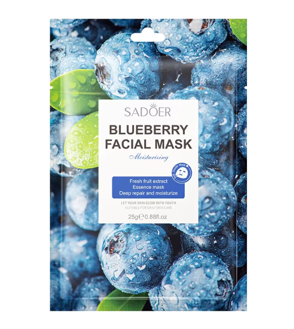 Blueberry face mask SADOER
