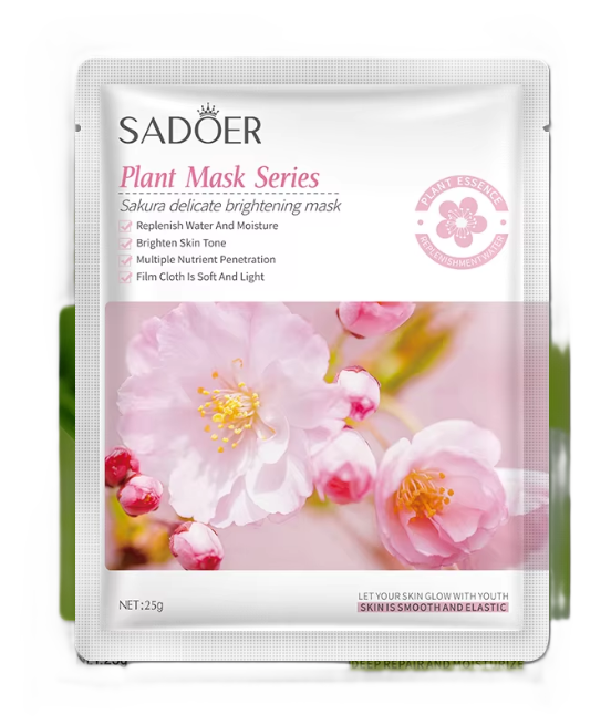 Sakura flower face mask