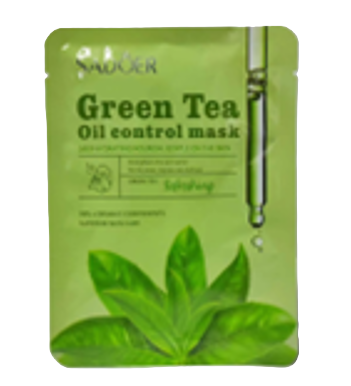 Green tea face mask