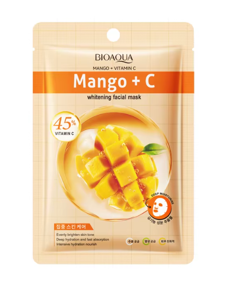 Mango + C vitamīna sejas maska