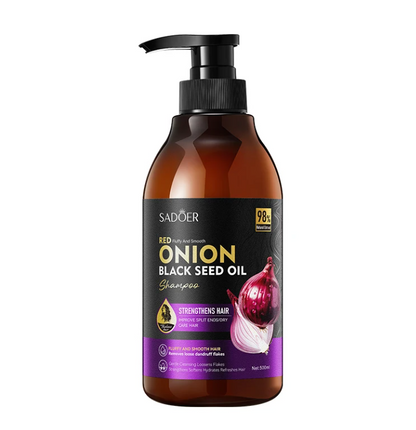 Sarkanā sīpola 98% dabīga ekstrakta matu šampūns 500ml