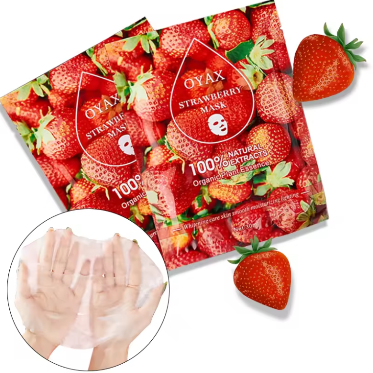 Strawberry face mask 30ml x 10 pcs.