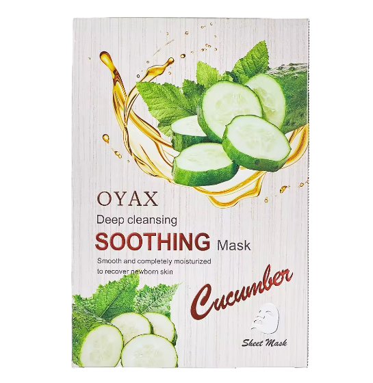 Cucumber face mask 30ml x 10 pcs.