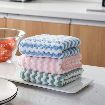 Mikrošķiedras dvielis virsmu tīrīšanai 30*30cm