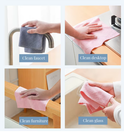 Mikrošķiedras virsmas dvieļu rullis, 20 gab.