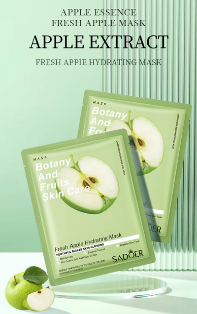 Apple extract face mask