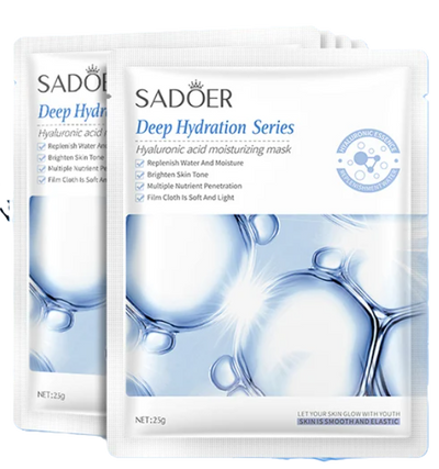 Hyaluronic acid face mask