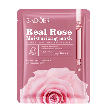 Rose face mask
