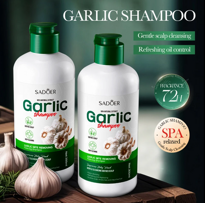 Ķiploku šampūns matu atjaunošanai 300ml