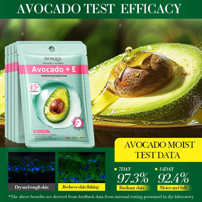 Avokado + E vitamīna sejas maska