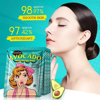 Avokado mitrinoša sejas maska