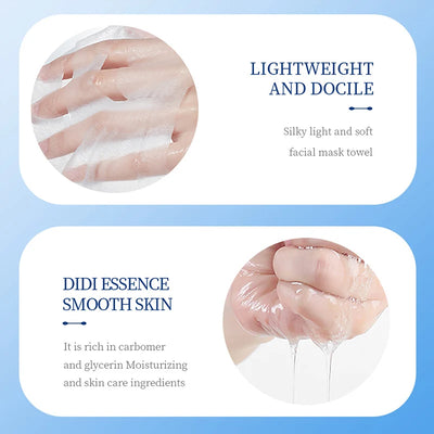 Hyaluronic acid face mask