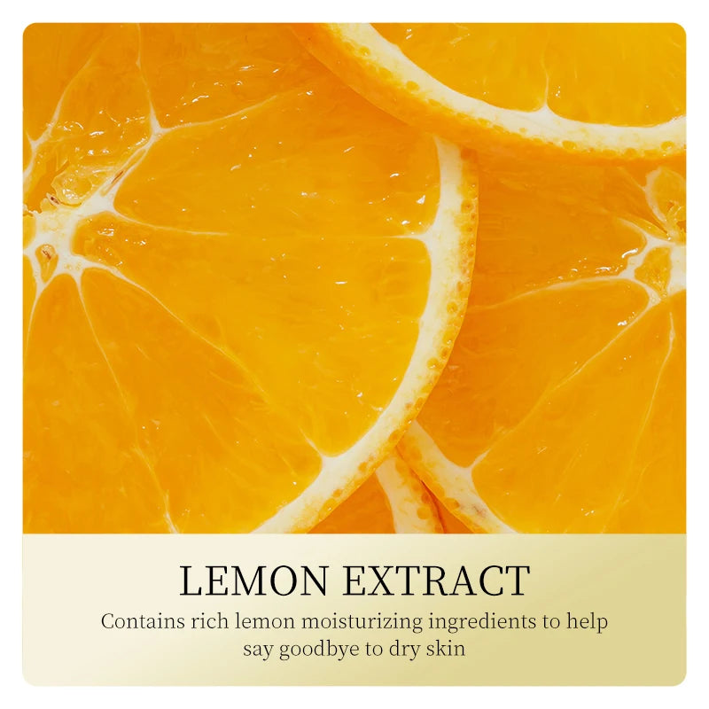 Lemon extract face mask