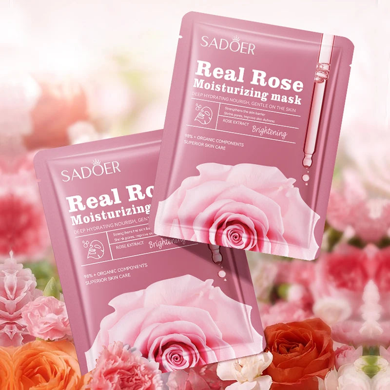 Rose face mask