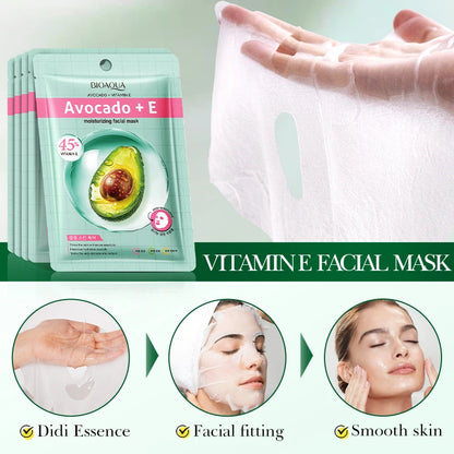 Avokado + E vitamīna sejas maska