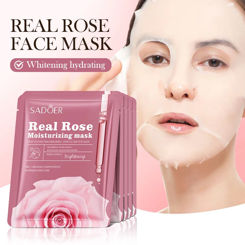Rose face mask