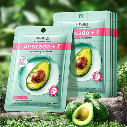 Avokado + E vitamīna sejas maska