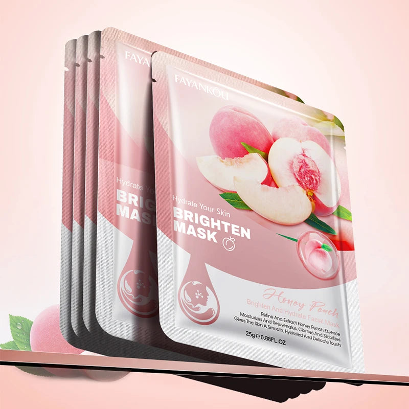Honey peach face mask