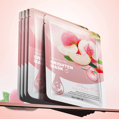 Honey peach face mask