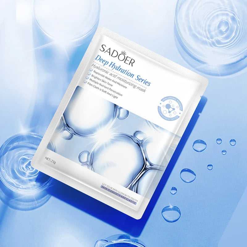 Hyaluronic acid face mask